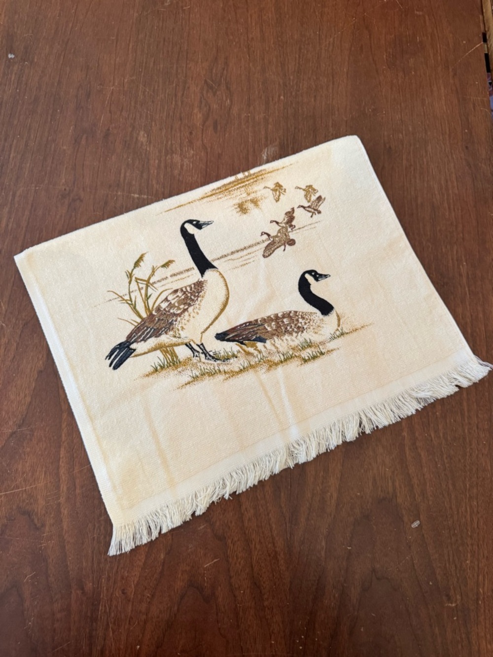 Vintage Stevens Canadian Goose Hand Towels 6